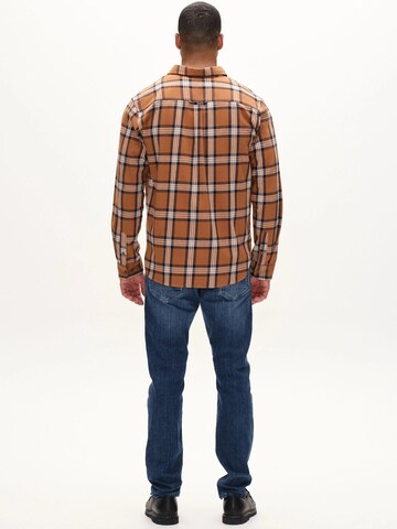 GABBA Regular Fit Skjorte 'New York' i brun