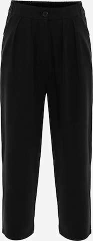 juoda Anou Anou Standartinis Klostuotos kelnės: priekis