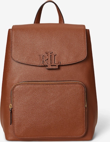 Lauren Ralph Lauren Рюкзак 'Cameryn' в Коричневый: спереди