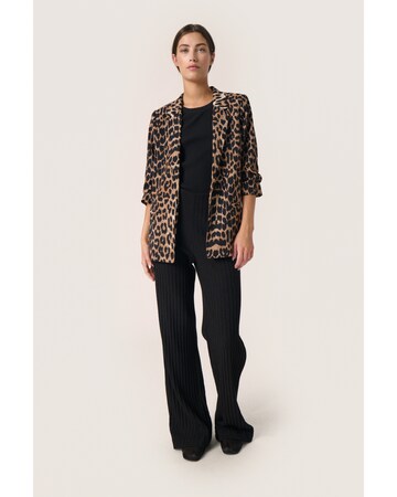 SOAKED IN LUXURY Blazer 'Shirley' in Brown