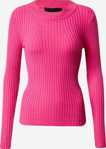 PIECES Pullover 'Crista' in Pink: predná strana