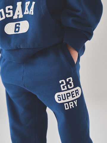 Superdry Облекло за бягане в синьо
