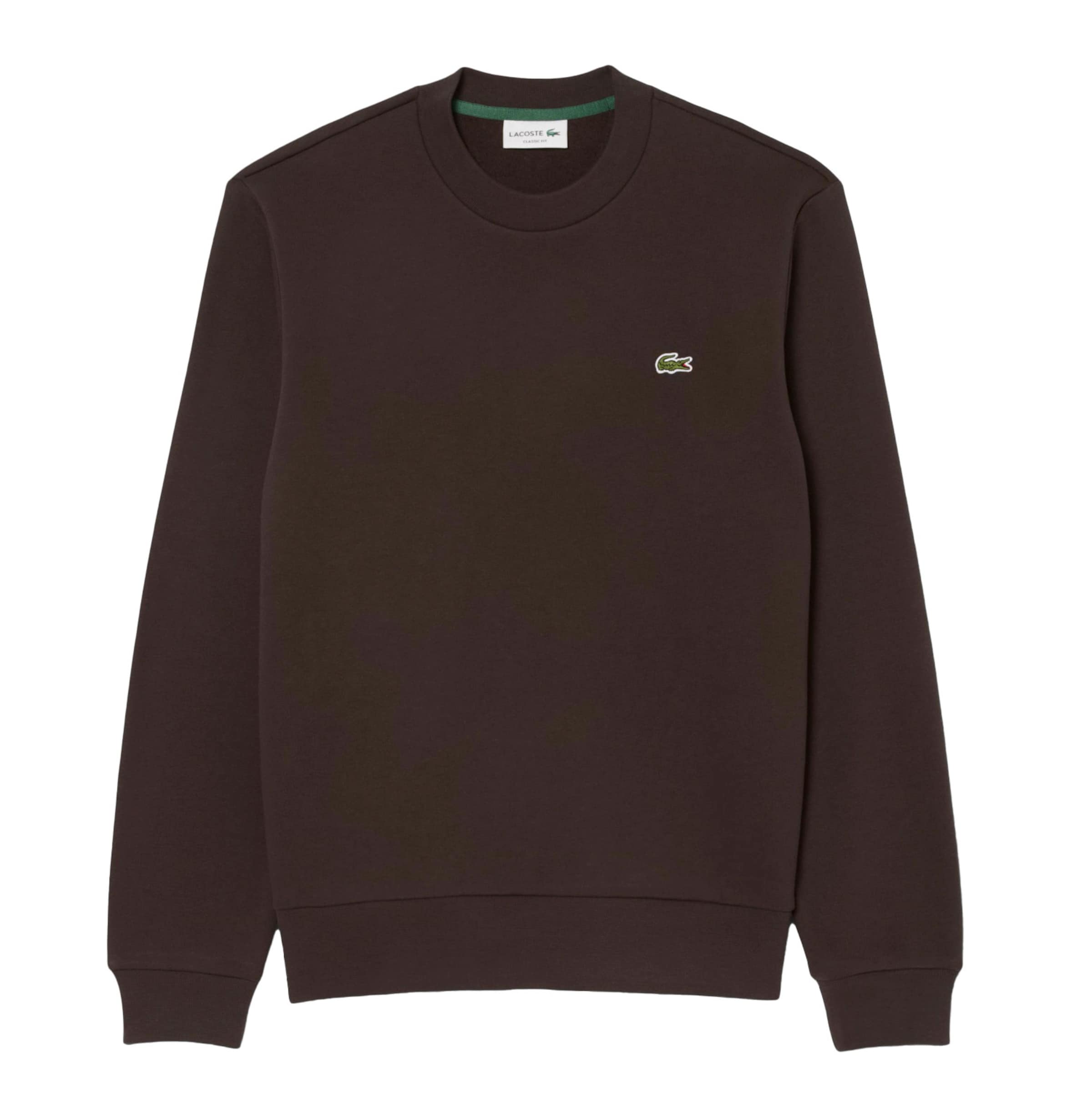 LACOSTE Sweatshirt in Braun: Vorderseite