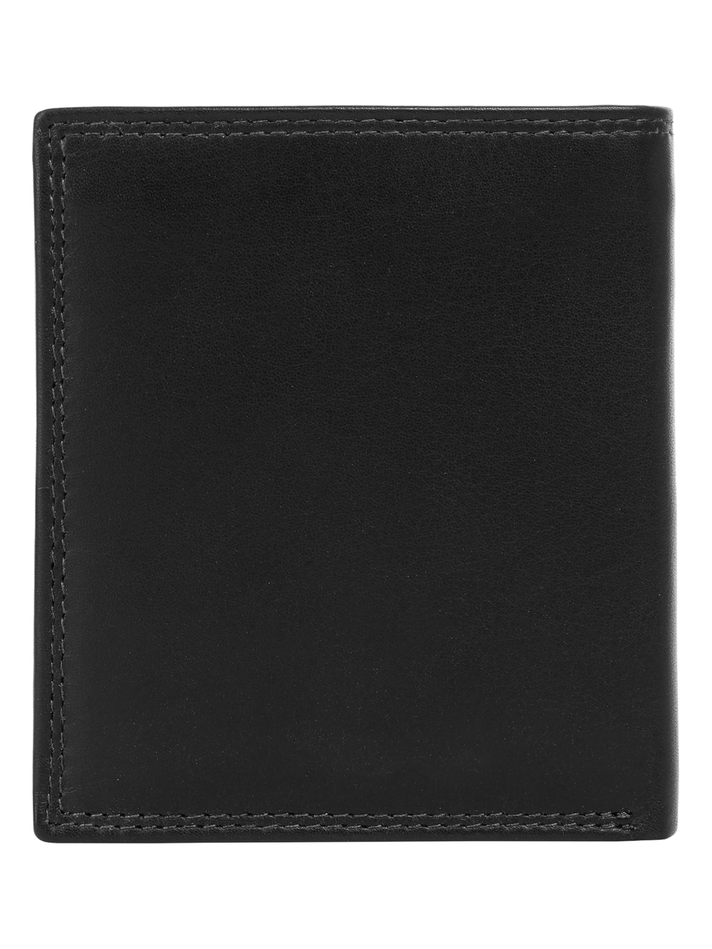 mano Portemonnaie 'SUTURA'‌‌ in Schwarz