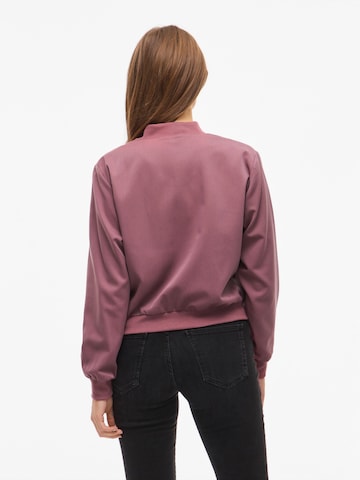 Vila Petite Kurtka przejściowa 'VIBUBBLE' w kolorze różowy