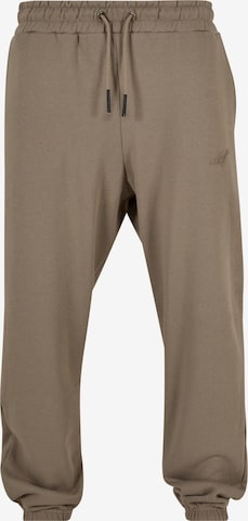 Effilé Pantalon DEF en gris : devant