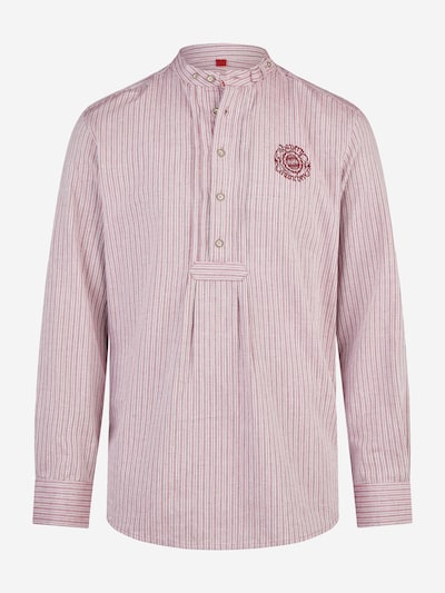 SPIETH & WENSKY Traditional Button Up Shirt in 34 in Red / White, Item view