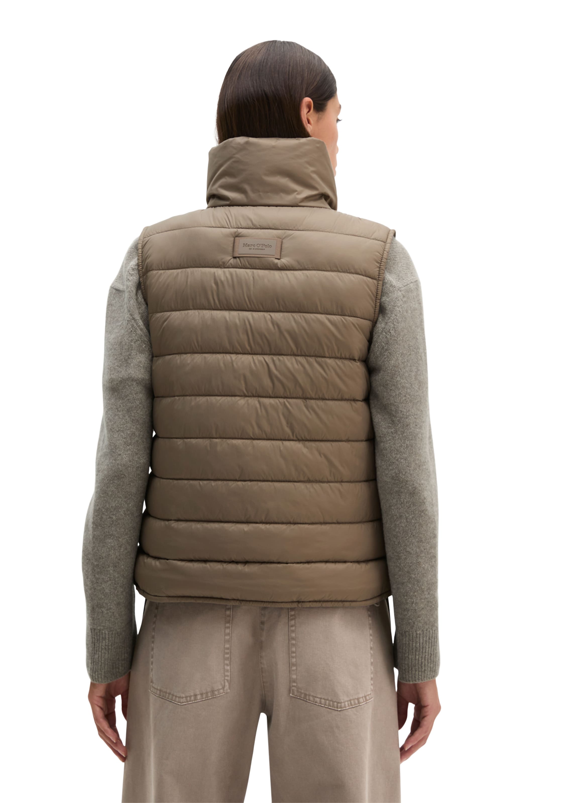 Marc O'Polo Vest in Brown