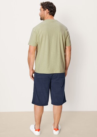 s.Oliver Men Big Sizes Shirt in Green