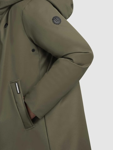 khujo Between-seasons coat 'Yaak3-YM' in Green