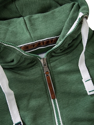 yazubi Sweatjacke 'Jacob'‌‌‌‌‌‌‌ in Grün