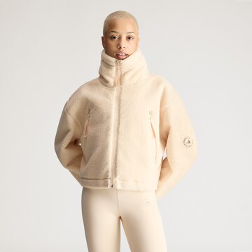ADIDAS BY STELLA MCCARTNEY Bluza polarowa funkcyjna w kolorze beżowy: przód