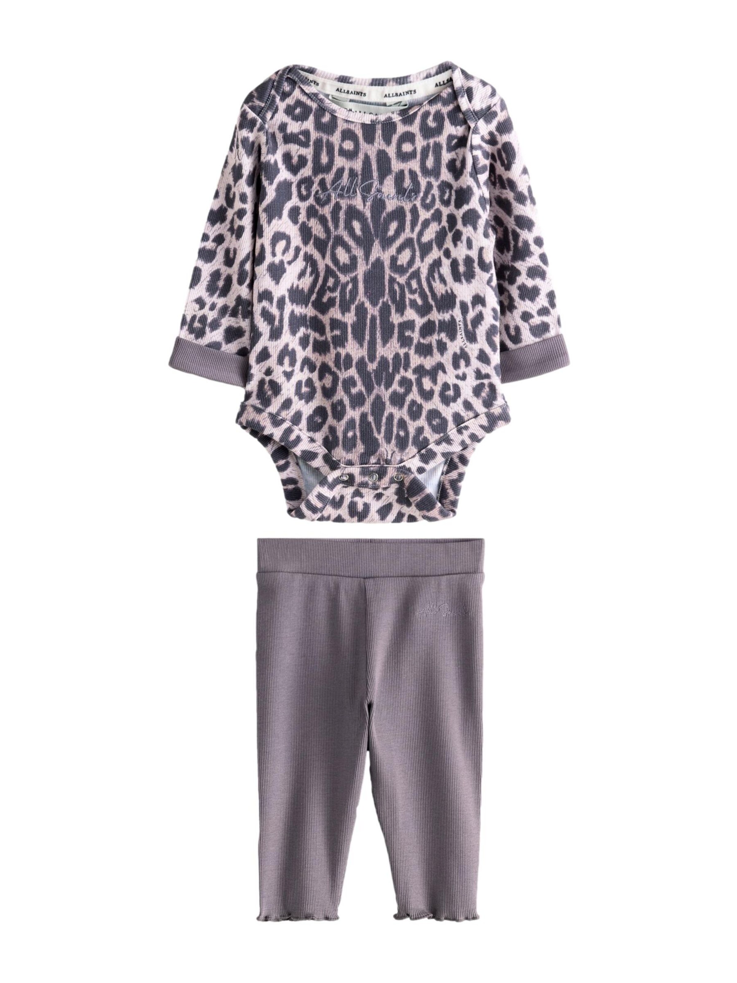 smALLSAINTS Комплект в Лиловый: спереди