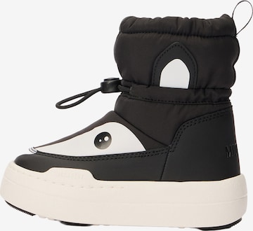 MOON BOOT Сноубутсы в Черный: спереди