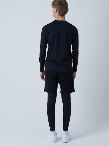SPORTKIND Funktionsshirt 'Crew Neck Long Sleeve Shirt'‌‌‌‌‌‌‌‌‌‌ in Schwarz