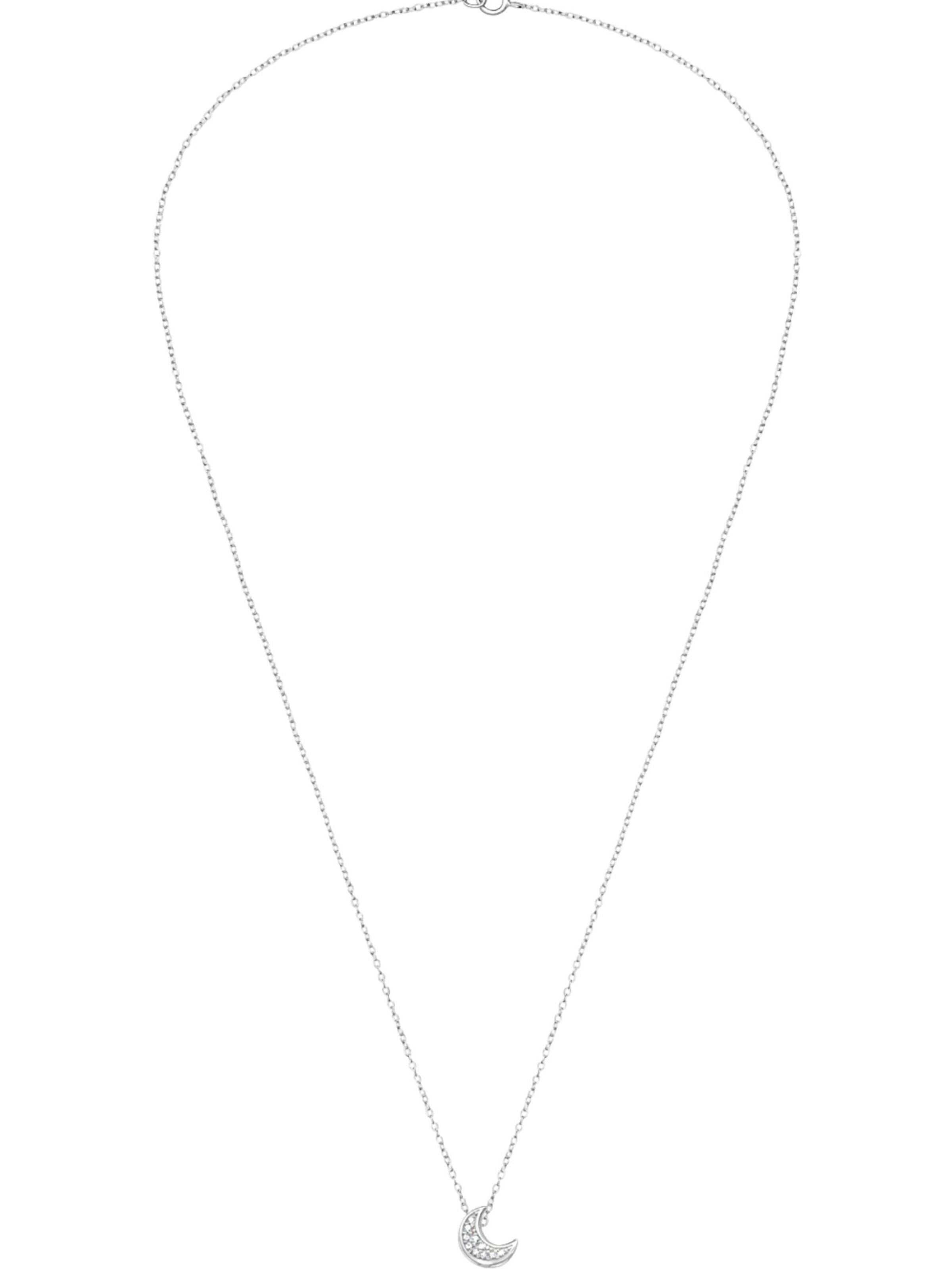 Chaîne 'Crystal Sterling Silver Silver Sterling Silver Unisize' Maxte en argent : devant