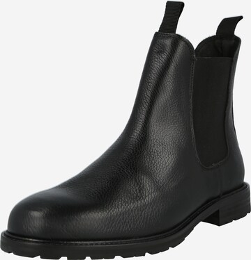 Shoe The Bear Chelsea Boots 'York' in Schwarz: predná strana