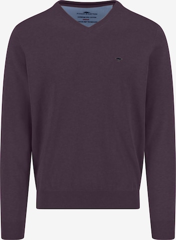 FYNCH-HATTON Sweater in Purple: front