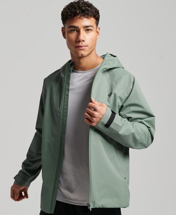 Superdry Športna jakna | zelena barva: sprednja stran