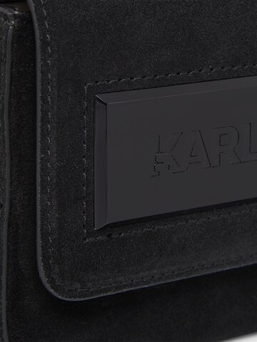 Karl Lagerfeld Schultertasche in Schwarz