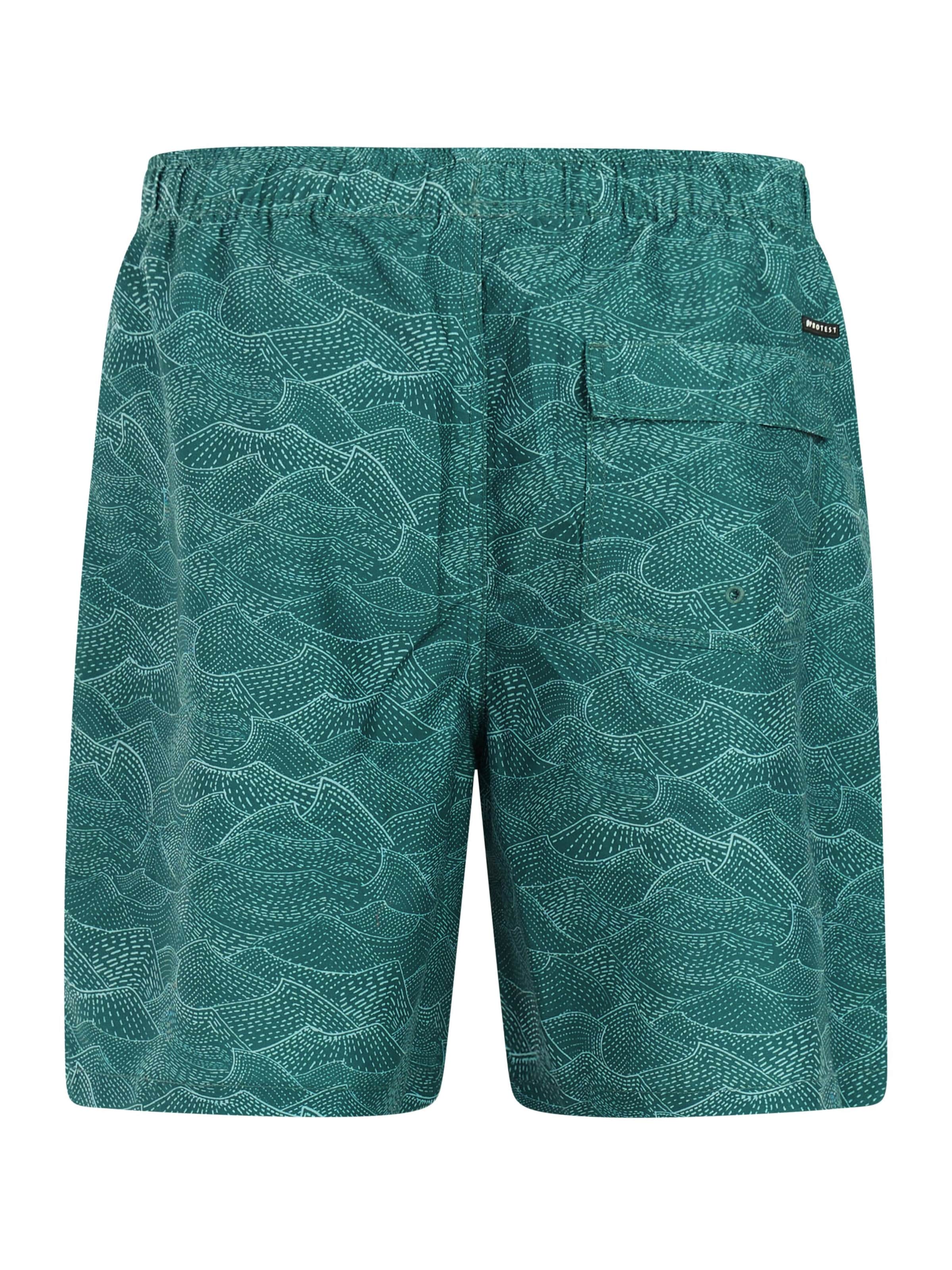 PROTEST Swimming shorts 'PRTAcorn' in Green