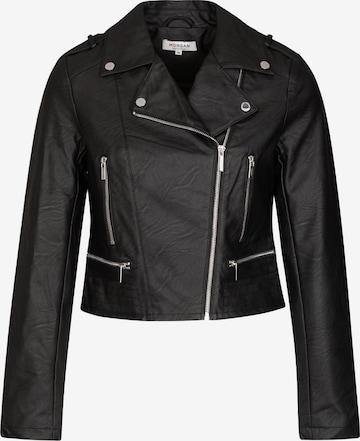 Morgan Between-Season Jacket in Black: front