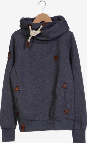 naketano Sweatshirt & Zip-Up Hoodie in L in Grey: front