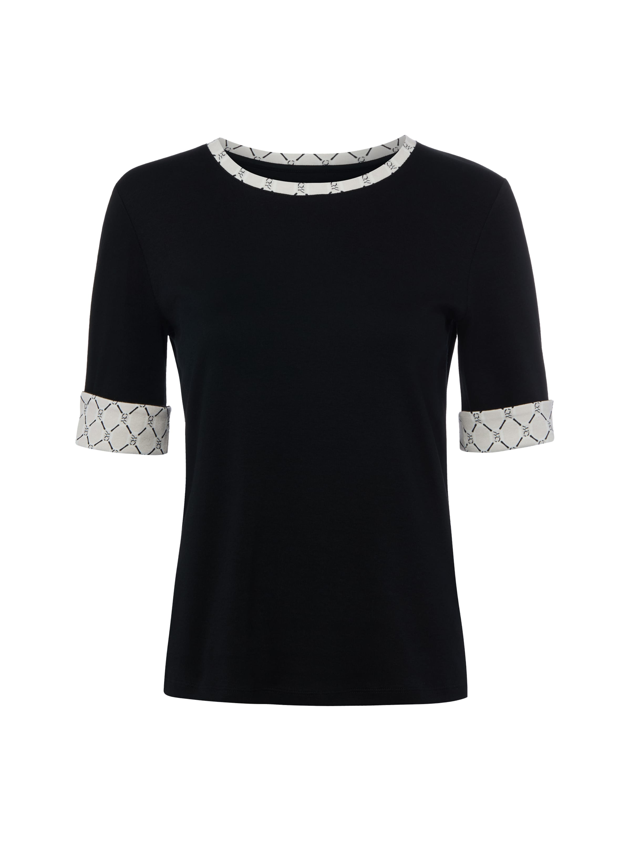 T-shirt Marc Cain en noir : devant