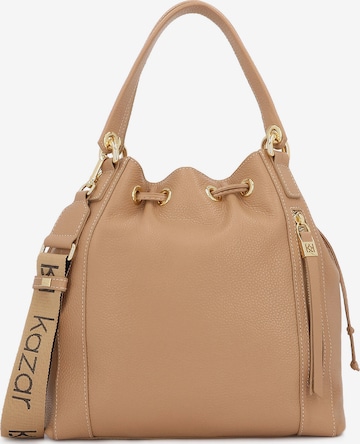 Kazar Pussukkalaukku värissä beige: etupuoli