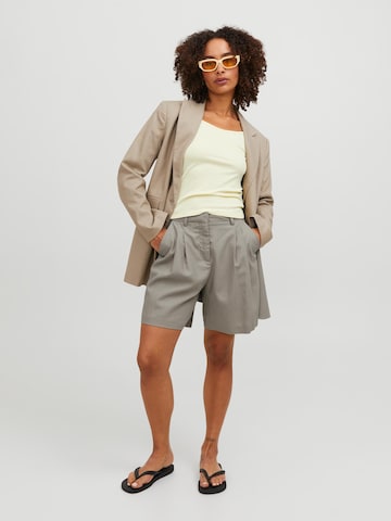 JJXX Loose fit Pleat-Front Pants 'Cimberly' in Grey