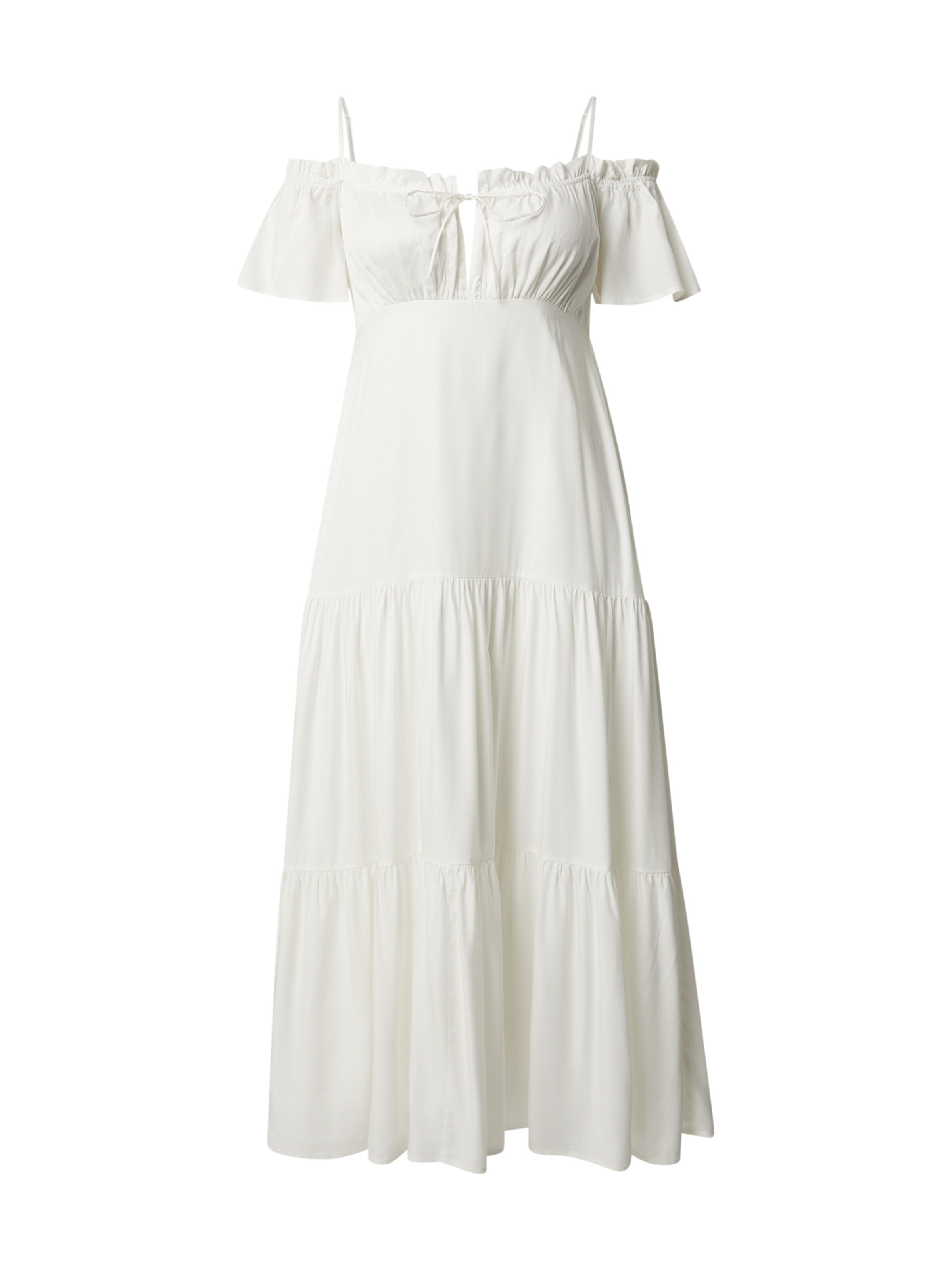 CITA MAASS - Vestido en blanco: frente