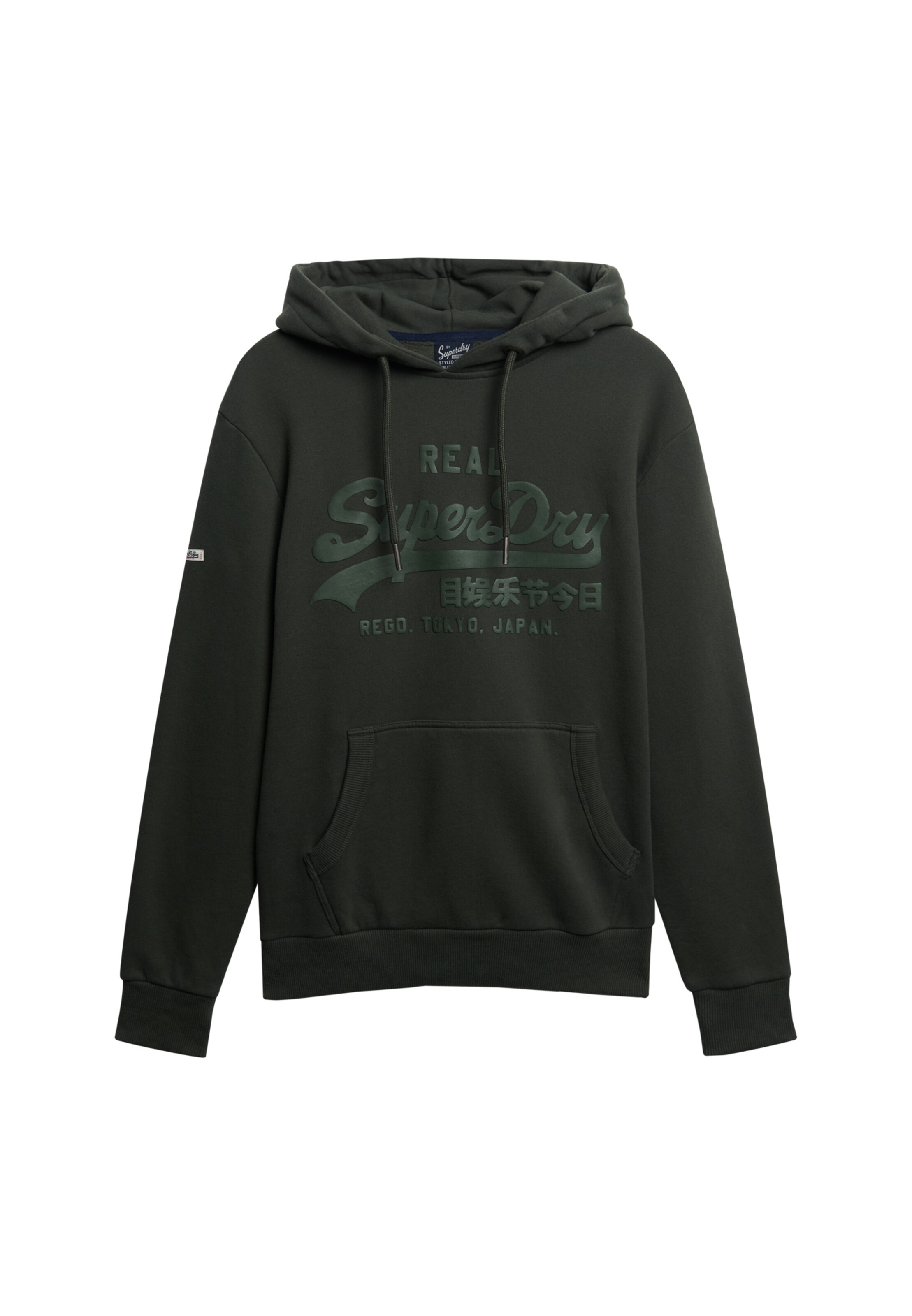 Sweat-shirt Superdry & Co en vert : devant
