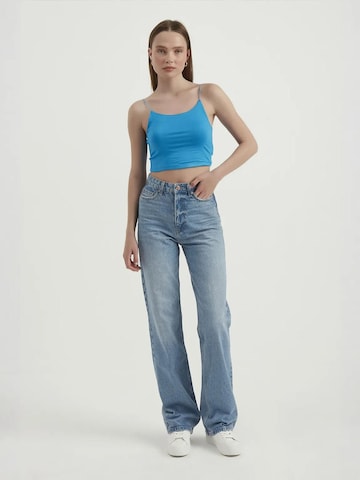 Hiccup Top in Blue
