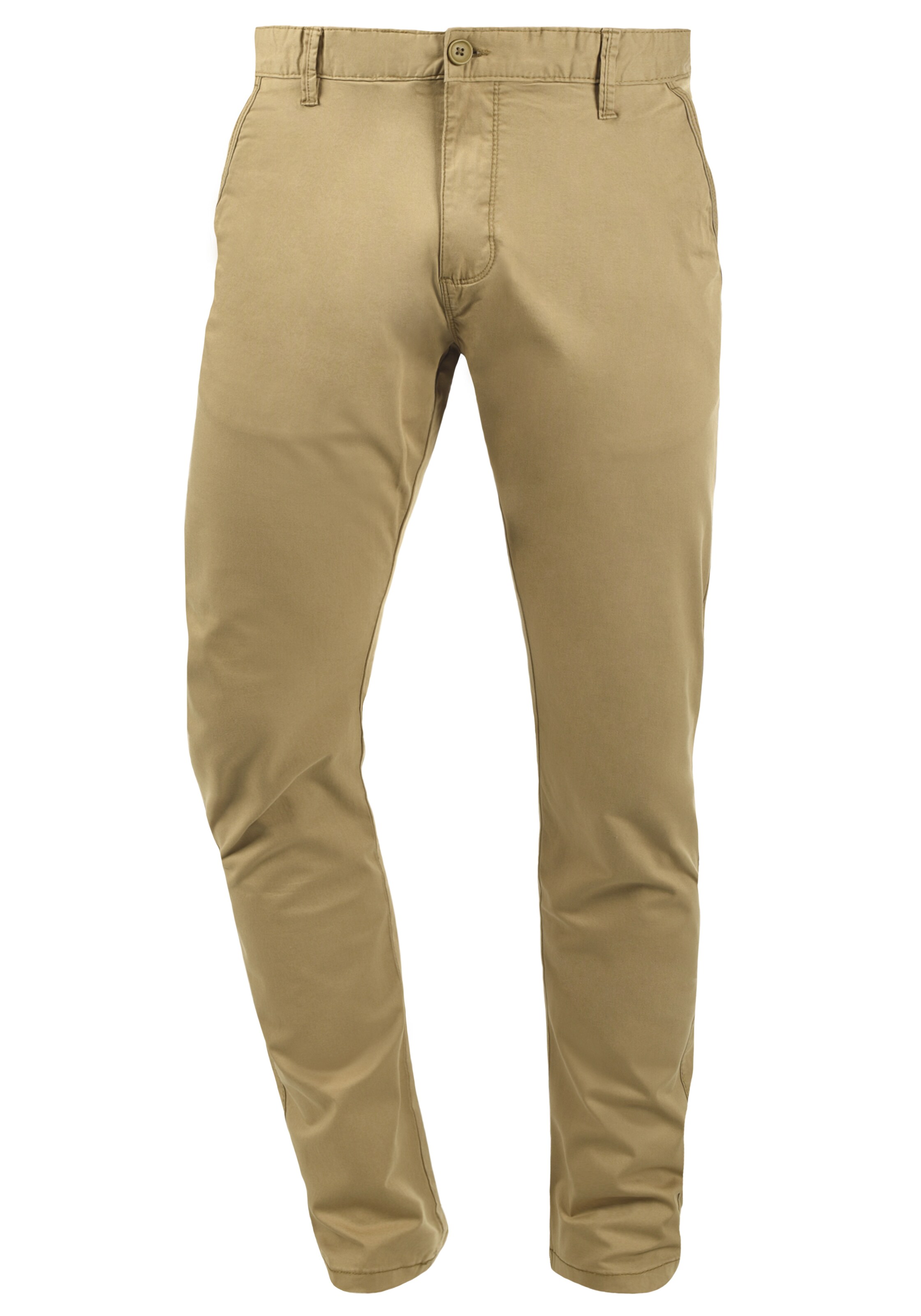 INDICODE JEANS - Regular Calças chino 'Penefal' em bege: frente