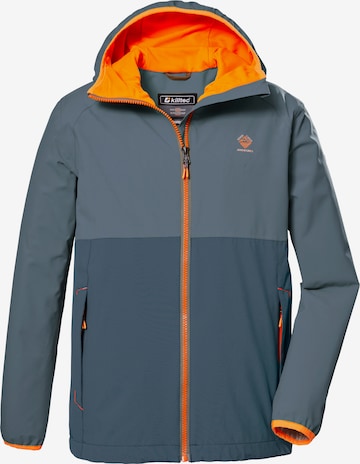 KILLTEC Outdoor jacket in Blue: front