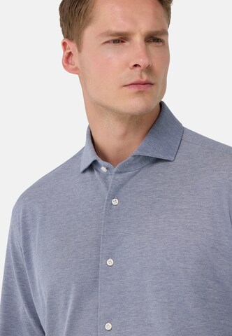 Boggi Milano Regular fit Button Up Shirt in Blue