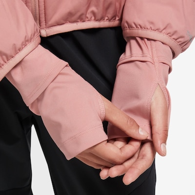 NIKE Athletic Jacket in Dusky pink / White, Item view