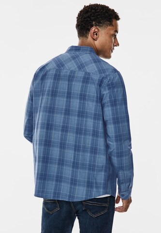 Street One MEN Regular Fit Hemd in Blau