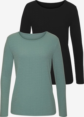 T-shirt VIVANCE en vert : devant