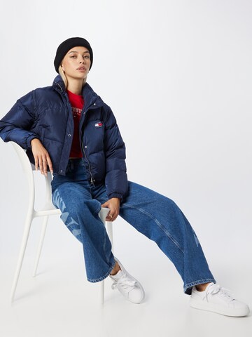 Tommy Jeans Zimní bunda – modrá
