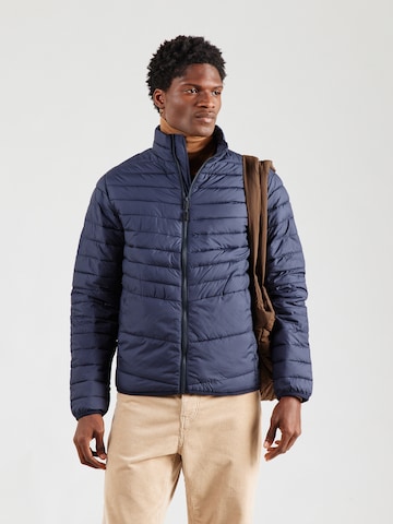 JACK & JONES - Chaqueta de entretiempo 'JJESTATE' en azul: frente