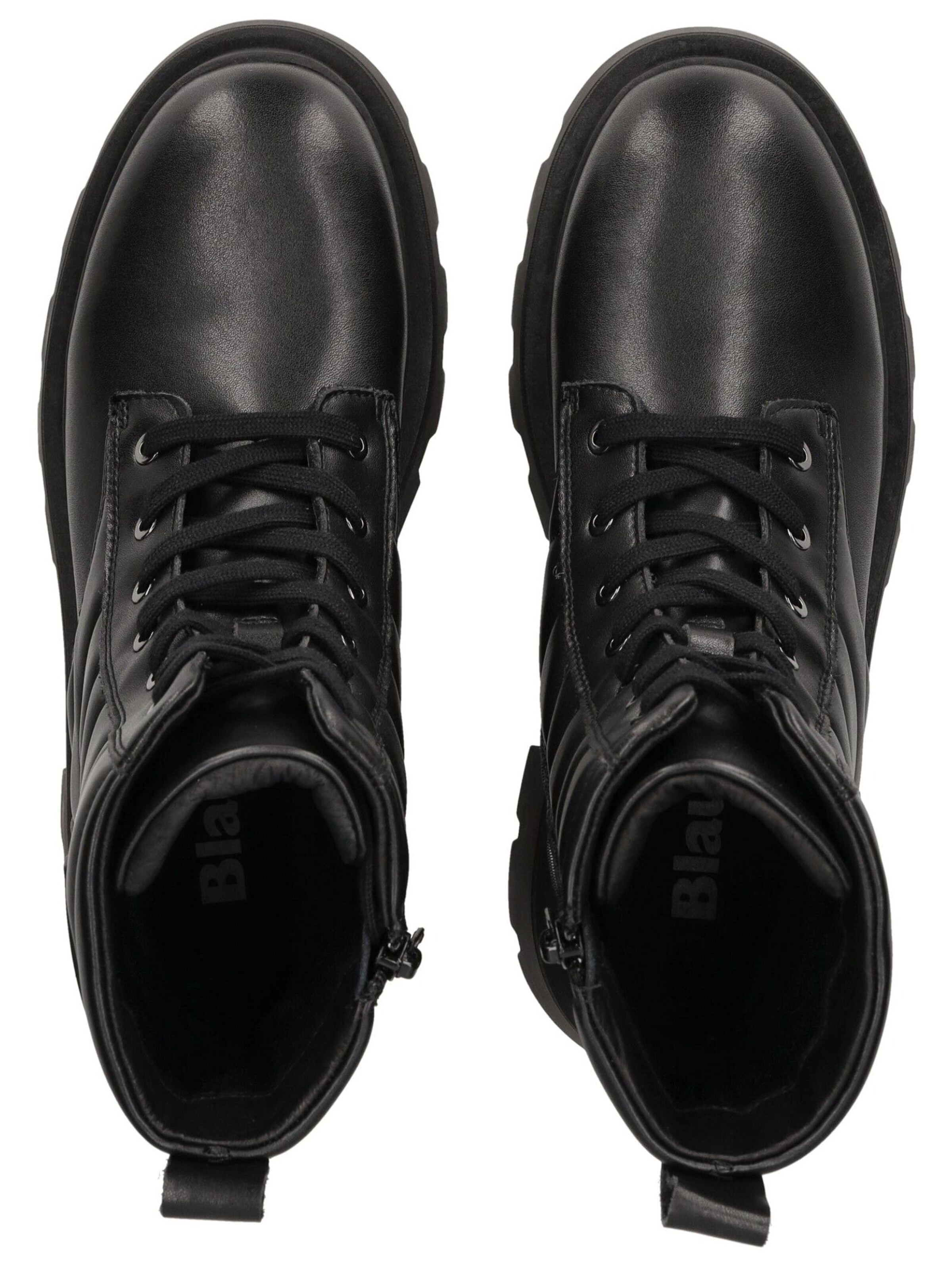 Stivaletto stringato di Blauer.USA in nero