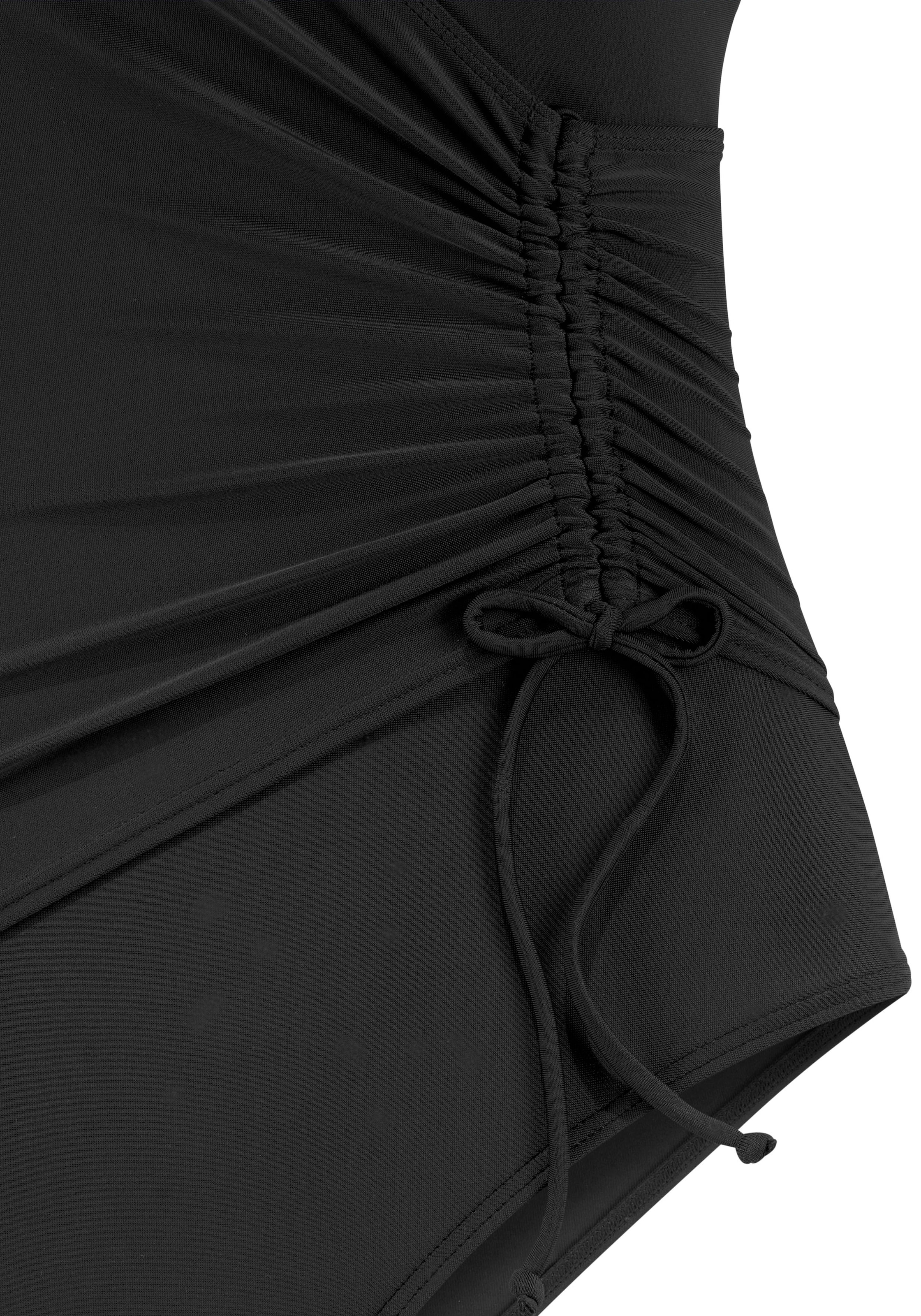 LASCANA Μπουστάκι Ολόσωμο μαγιό σε μαύρο