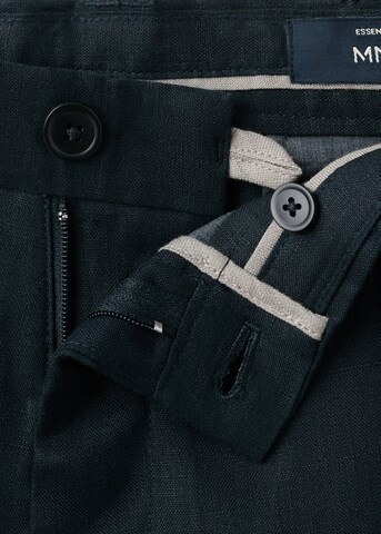 MANGO MAN Slim fit Pants 'Carp' in Blue