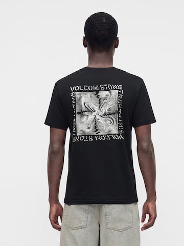 Volcom Тениска 'VOIDSTONE' в черно: отпред