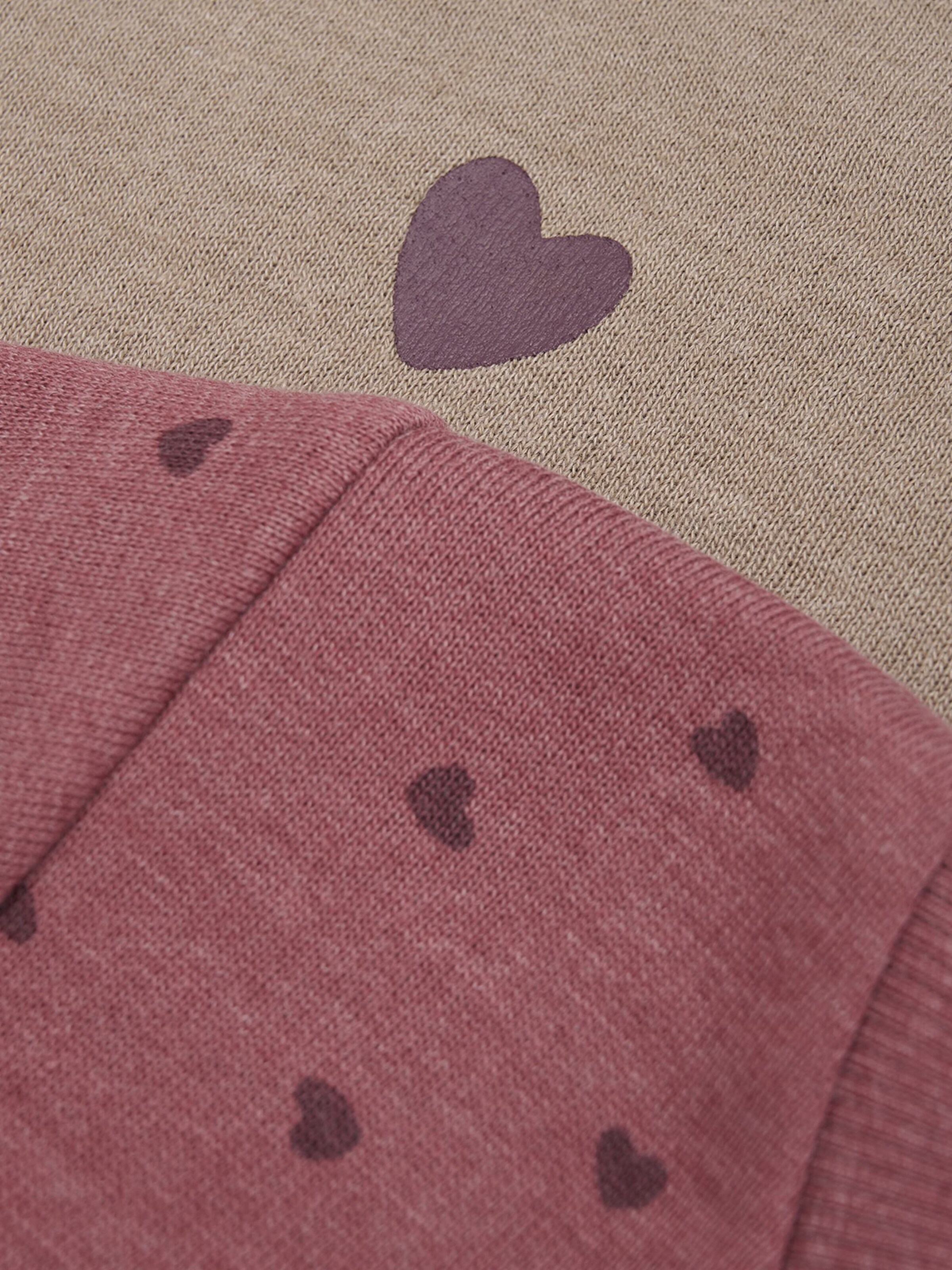 MINYMO - Vestido ' MISweat ' em vermelho