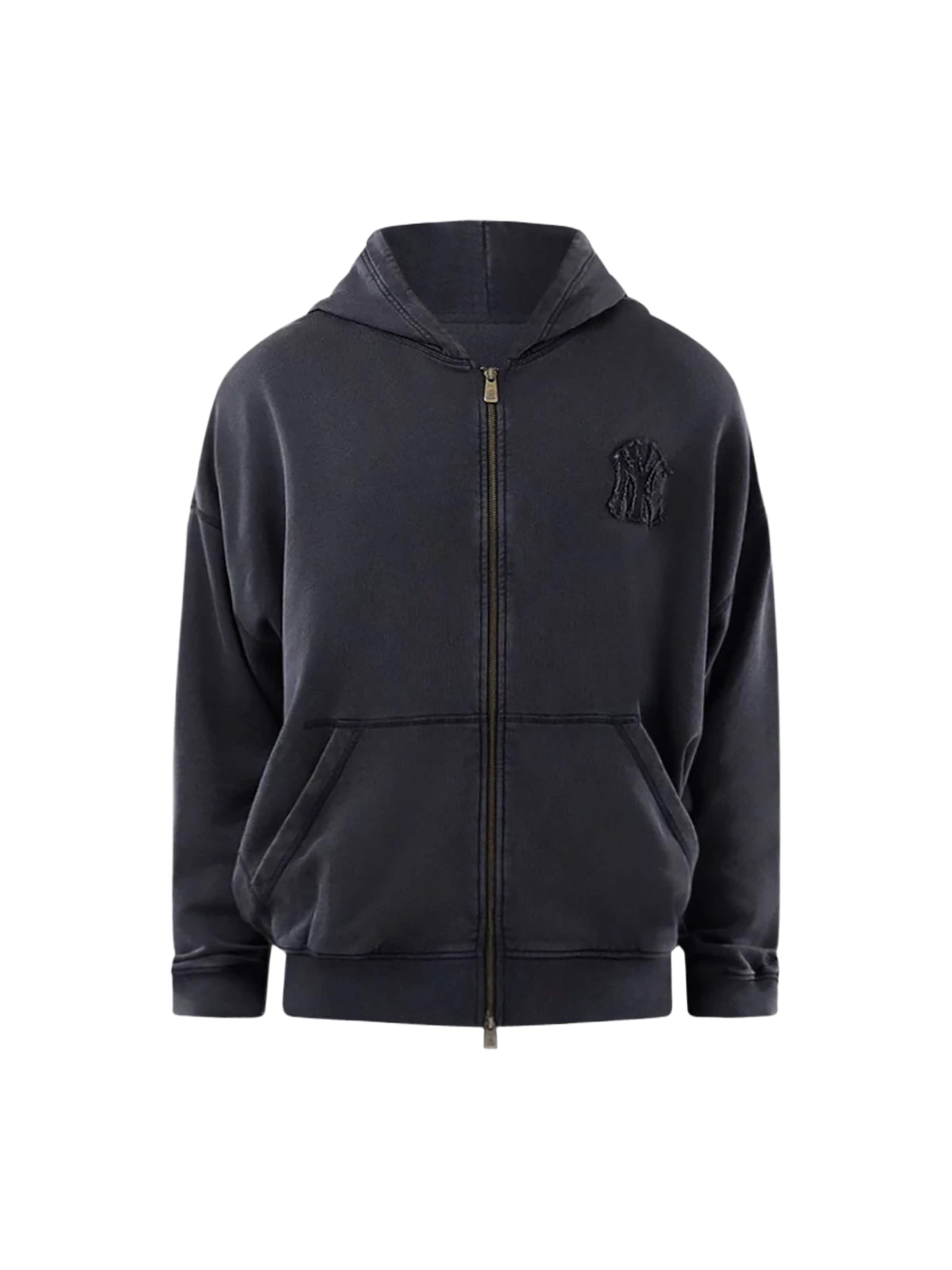 Giacca di felpa di NEW ERA in nero: frontale