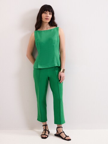 Phase Eight Slim fit Pants in Green: front