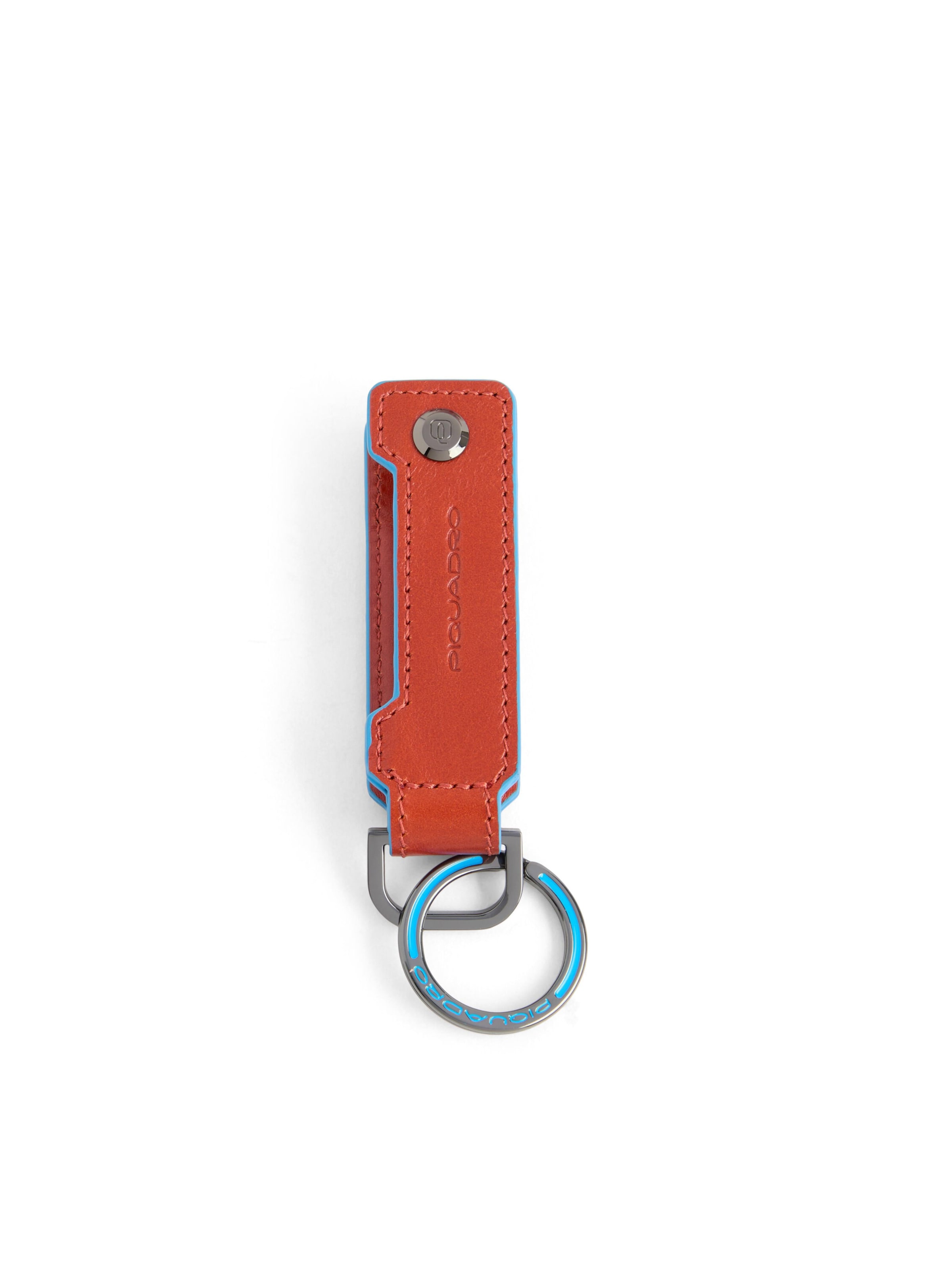 Piquadro Sleutelhanger in Bruin: voorkant