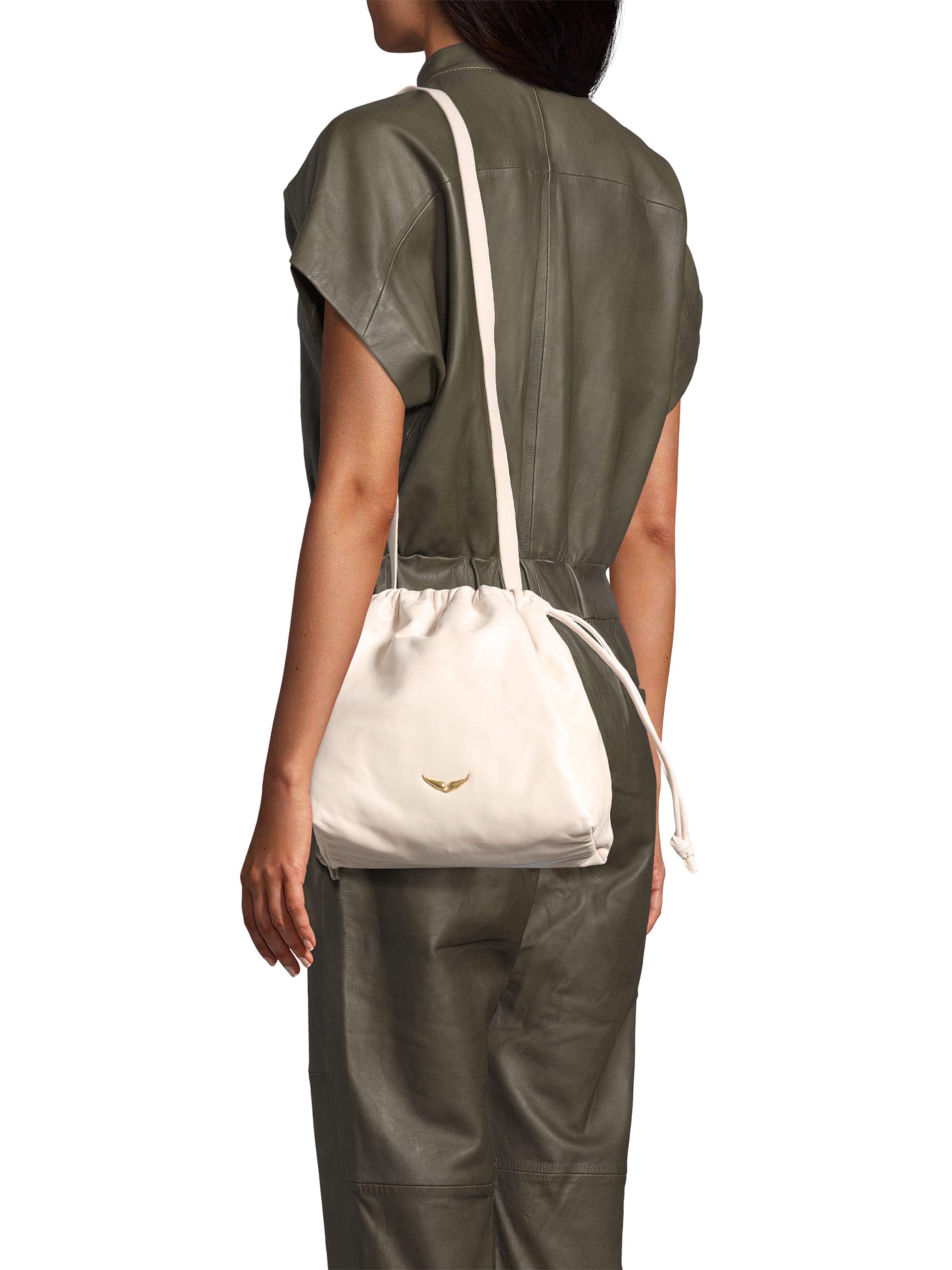 Zadig & Voltaire Beuteltasche 'ROCK TODAY' in Beige